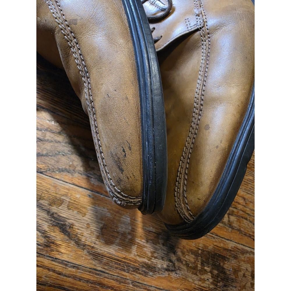 Clarks Mens Tilden Leather Lace Up Oxford Dress Shoes 10.5 - Picture 7 of 8